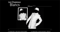 Desktop Screenshot of chapeaux-blancs.com
